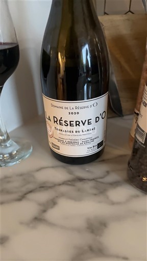Langvedok Terrasses-du-Larzac Domaine La Réserve O La Réserve d'O 2020