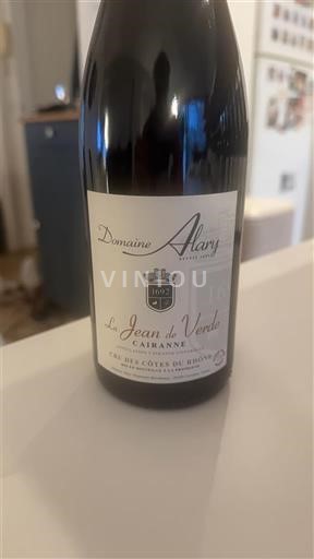 Rhône Valley Cairanne Domaine Alary La Jean de Verde 2022