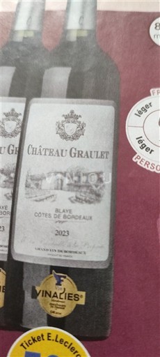Bordeaux Blaye-côtes-de-bordeaux Château Graulet 2023