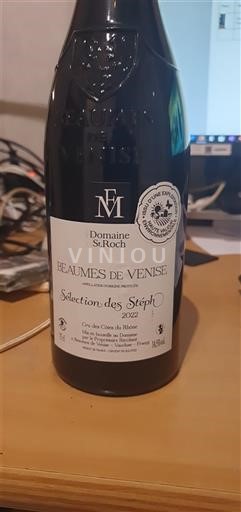 Thung lũng Rhône Beaumes de Venise Domaine St. Roch Sélection des Stéph 2022