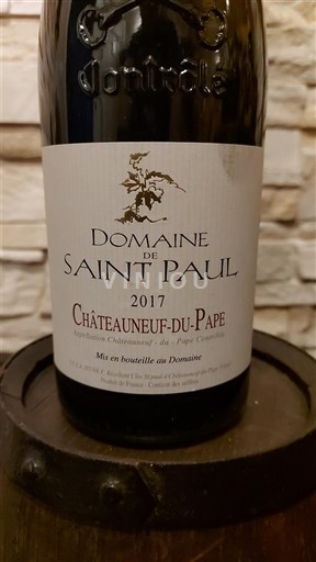 Rhône-dalen Châteauneuf-du-Pape Domaine Saint Paul 2017
