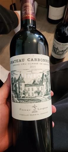 Bordeaux Pessac-Léognan Grand Cru Classé de Graves Château Carbonnieux 2015
