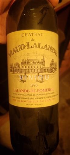 Bordeaux Lalande-de-Pomerol Château Viaud-Lalande 1996