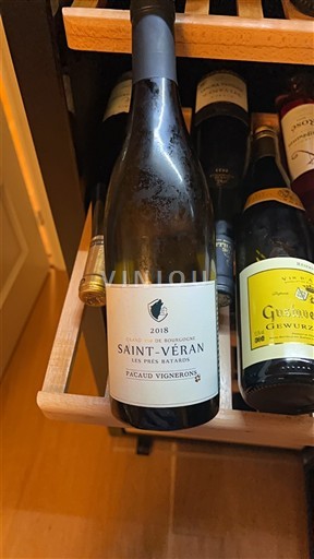 Borgoña Saint-Véran Zacadu Vignerons Les Prés Batards 2018