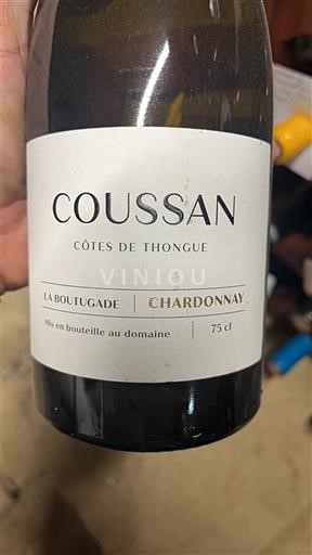 Languedoc ja Roussillon Côtes de Thongue Coussan La Boutugade 2024