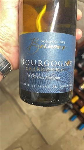 Burgundi Bourgogne Chardonnay Domaine Des Bernoux Terroirs Calcigues 2022