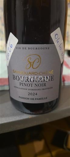 Burgundy Sangouard-Chéné Passion de Famille 2024