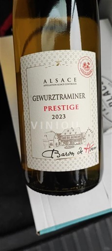 Alsasko Grand Cru Baron de Hoen Prestige 2023