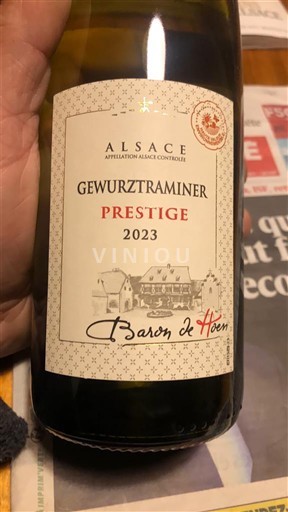 Alsace Grand Cru Baron de Hoen Prestige 2023