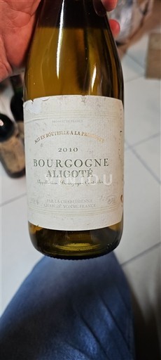 Bourgondië Bourgogne Aligoté Charles Vienot 2010