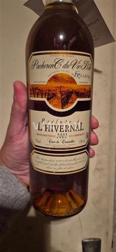 Lounais-Ranska Pacherenc-du-vic-bilh Clos de la Charrière Prélude à L'Hivernal 2002