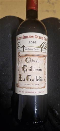 Bordeaux Saint-Émilion Grand Cru Grand Cru Château Guillemin La Gaffelière 2019
