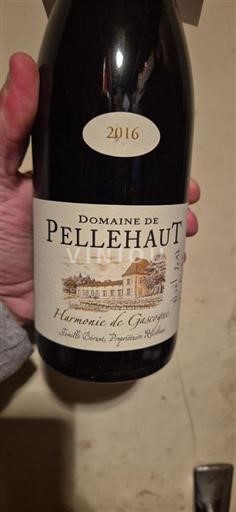 Sydvestfrankrig Côtes de Gascogne Domaine Pellehaut Harmonie de Gascogne 2016