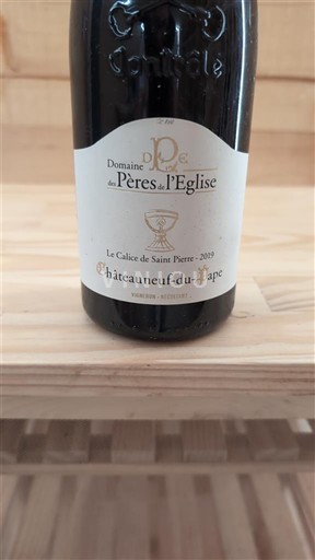 Rhône-dalen Châteauneuf-du-Pape Domaine Des Pères de l'Eglise Le Calice de Saint Pierre 2019