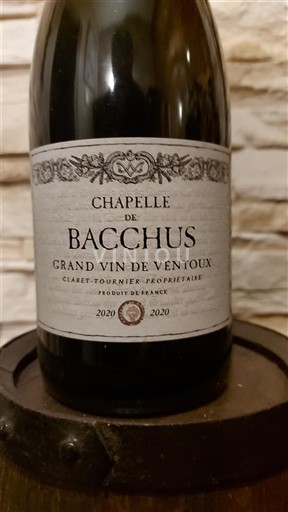 Rhône-dalen Ventoux Chapelle de Bacchus 2020