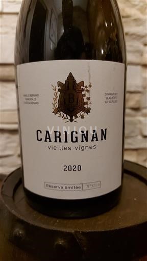 Languedoc ja Roussillon Katalonianrinteet Domaine Des Blancaires Carignan vieilles vignes 2020