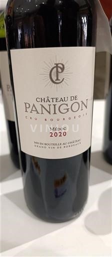 Bordeaux Médoc Cru Bourgeois Château Panigon 2020