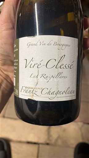 Burgundy Viré-Clessé Domaine Frantz Chagnoleau Les Raspillères 2018