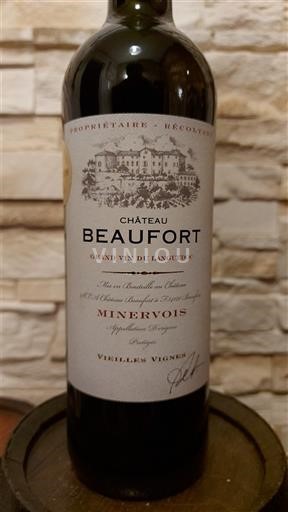 Langvedok Minervois Château Beaufort Vieilles Vignes 2022
