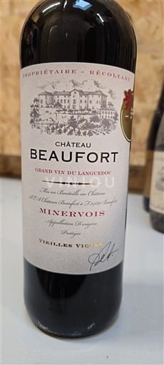 Languedoc Minervois Château Beaufort Vieilles Vignes 2022