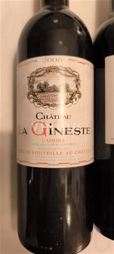 Sud-Ouest Cahors Château La Gineste 2006