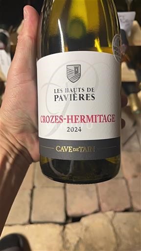 Valle del Rodano Crozes-Hermitage Cave de Tain Les Hauts de Pavières 2024