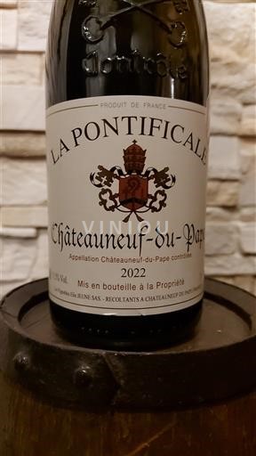 Rhône-dalen Châteauneuf-du-Pape La Pontifical 2022