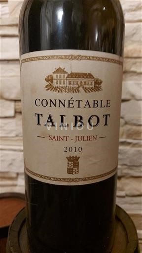 Bordeaux Saint-Julien Château Talbot Connétable 2010