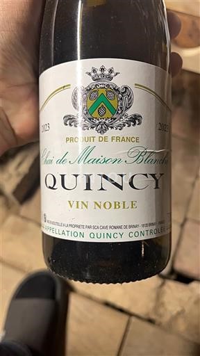 Valle della Loira Quincy Chai de Maison Blanche Vin Noble 2023