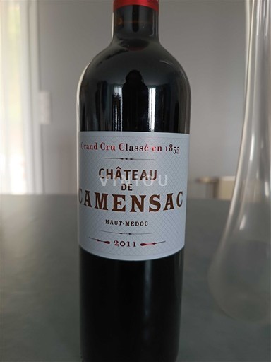 Vin Rouge sec Château Camensac 2011 France Bordeaux Haut-Médoc AOC Grand Cru