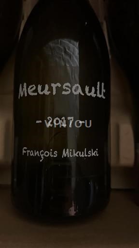 Borgogna Meursault François Mikulski 2017