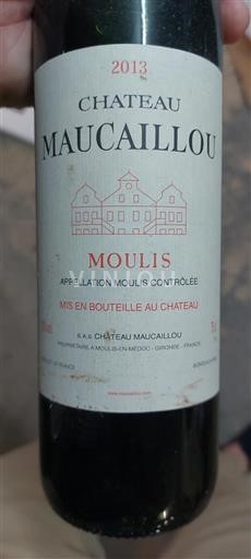 Bordeaux Unspecified Château Maucaillou 2013