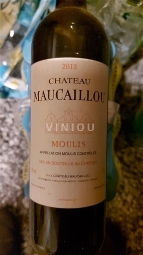 Bordeaux Määrittelemätön Château Maucaillou 2013