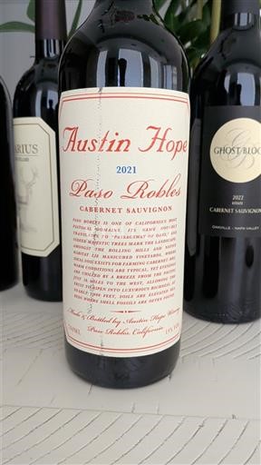 AVA de California Paso Robles Austin Hope 2021
