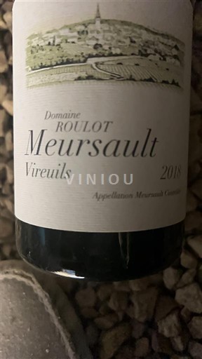 Bourgondië Meursault Domaine Roulot Vireuils 2018