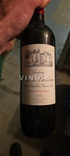 Bordeaux Saint-Émilion Grand Cru Grand Cru Classé Château Côte de Baleau 2016