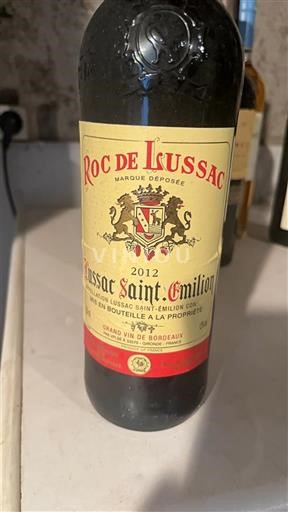 Burdeos Lussac-Saint-Émilion Roc de Lussac 2012