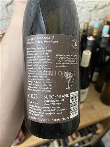 Gradišce Ni doloceno Weingut Prielbauer Sauvignion Blanc Ried Wetterkreuz 2023