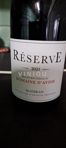 Südwestfrankreich Madiran Château Aydie Reserve 2021