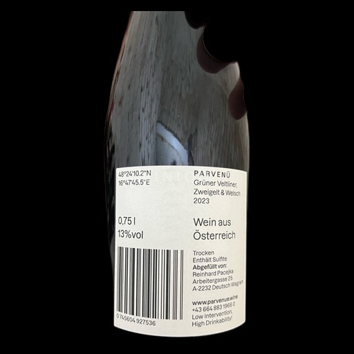 Hạ Áo Weinviertel DAC Parvenü Grüner Veltliner, Zweigelt, Welschriesling 2023