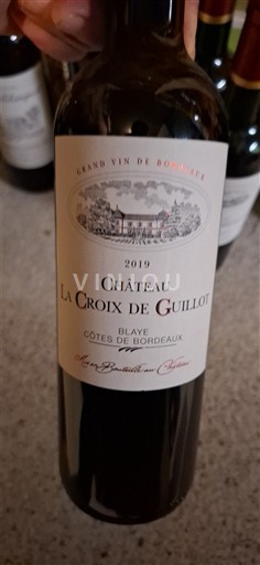 Bordeaux Blaye-côtes-de-bordeaux Château La Croix de Guillot 2019