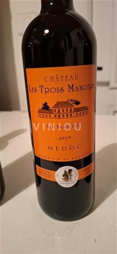 Bordeaux Médoc Cru Bourgeois Château Les Trois Manoirs 2019