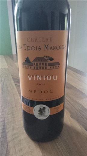 Bordeaux Médoc Cru Bourgeois Château Les Trois Manoirs 2019