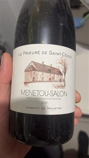 Loirevallei Menetou-Salon Le Prieuré de Saint-Céols 2021
