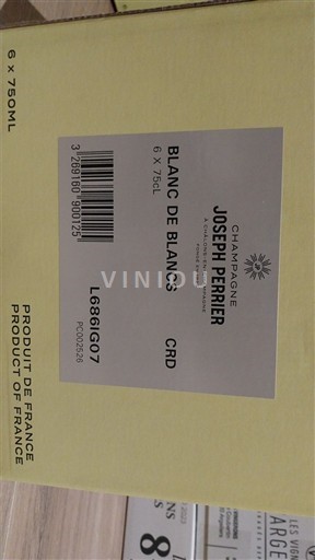 Champaña Champán Joseph Perrier Blanc de Blancs Sin añada