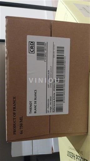 Champaña Champán Theinot Blanc de Blancs Sin añada