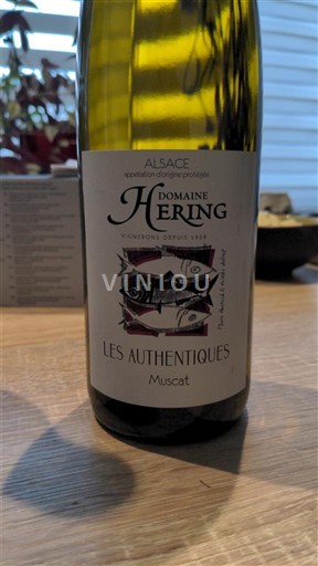 Alsace Muscat Domaine Hering Les Authentiques 2024