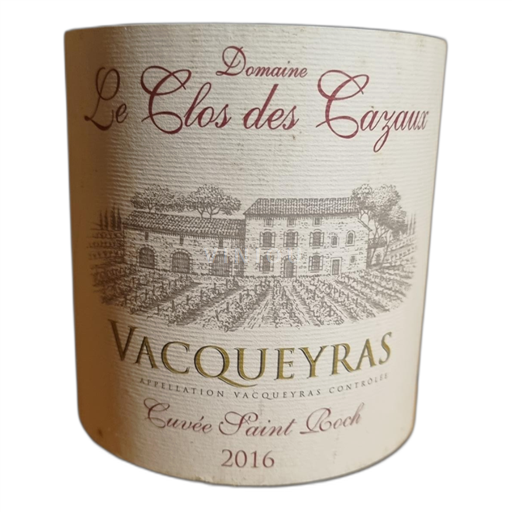 Thung lũng Rhône Vacqueyras Le Clos des Cazaux Saint Roch 2016