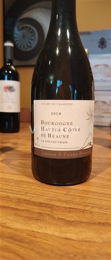 Burgundy Not Specified Lucien & Fanny Rocault La Couleuvraire 2018