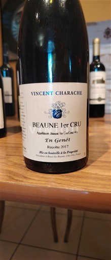 Bourgogne Ospecificerad Premier Cru Vincent Charache En Genêt 2017